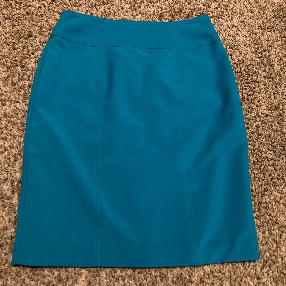 Worthington Pencil Skirt - Teal - Size 6